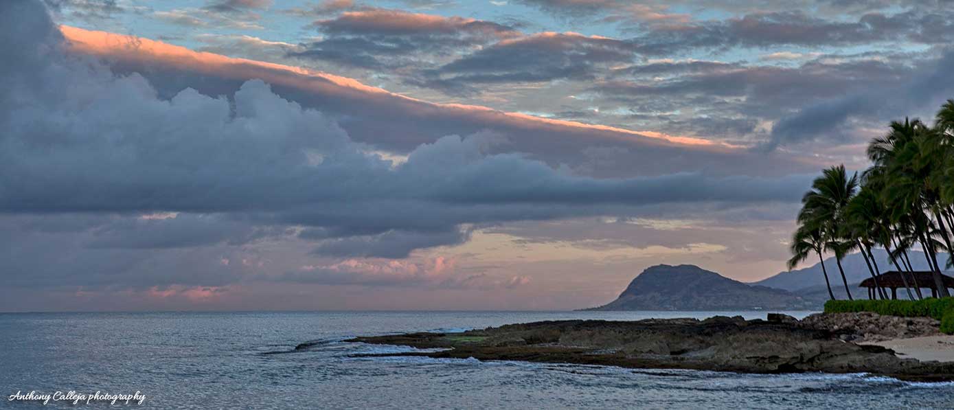 Sunrise Seascape Photography - Secret Beach, Koolina Oahu Hawaii