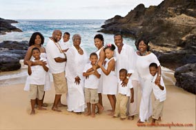 Eternity Beach Group Family Portrait Photography