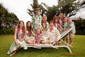 Honolulu Beach Family Portraits