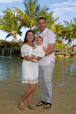Family Photos Waikiki - Hilton Hawaiian Village Hotel, Lagoon, Waikiki Beach, Hawaii