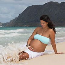Maternity Beach Photography Session