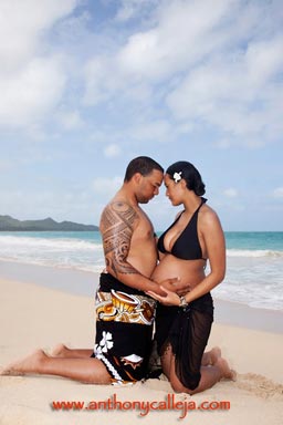 Hawaiian Maternity photography