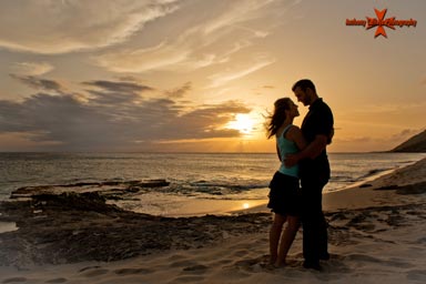 Yokahama beach Couples Photography Oahu Hawaii