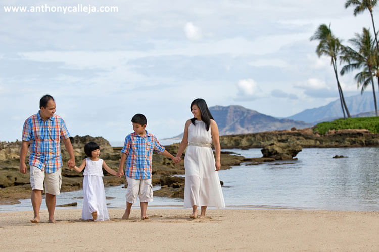 Oahu Family photography, Paradise Cove beach Koolina, Oahu, Hawaii