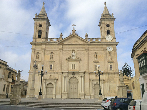 The Church of St George is a 16th-century baroque Roman Catholic parish church located in Qormi, Malta. 