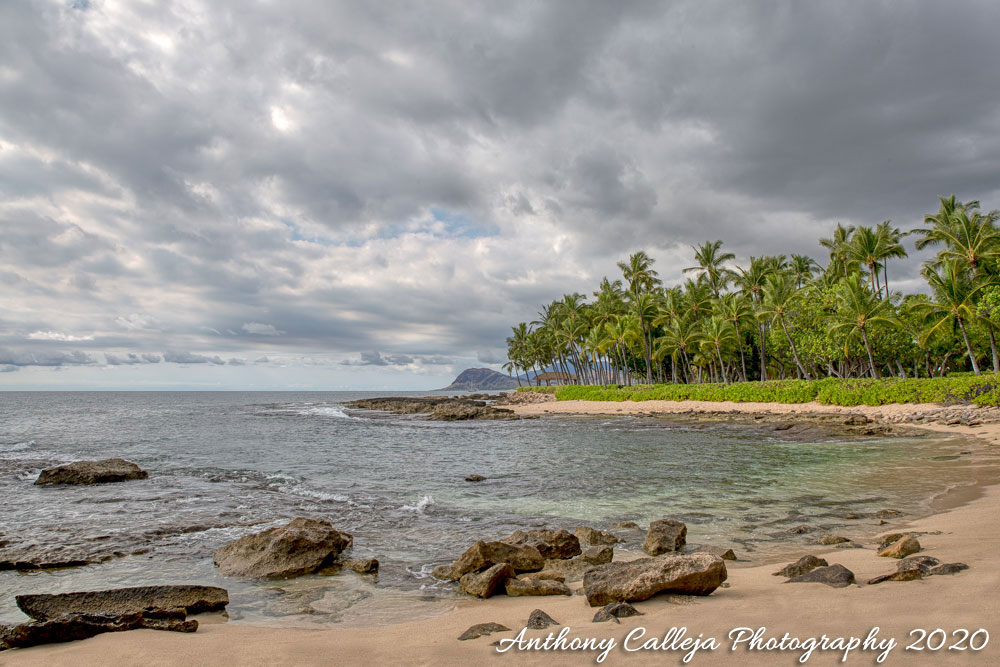 Hawaii Social Distancing Photography Secret Beach, KoOlina