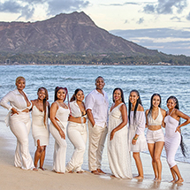 Sunset Family Vacation Photographers Waikiki Beach, Honolulu, HI 96815