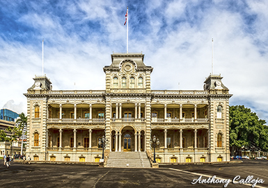 Iolani Palace, Honolulu, Hawaii