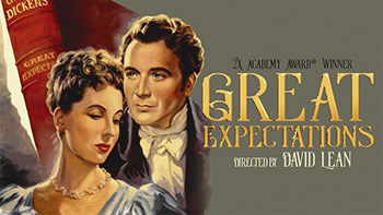 Great Expectations: In this Dickens adaptation, orphan Pip (John Mills) discovers through lawyer Mr. Jaggers (Francis L. Sullivan) that a mysterious benefactor wishes to ensure that he becomes a gentleman. Reunited with his childhood patron, Miss Havisham (Martita Hunt), and his first love, the beautiful but emotionally cold Estella (Valerie Hobson), he discovers that the elderly spinster has gone mad from having been left at the altar as a young woman, and has made her charge into a warped, unfeeling heartbreaker.