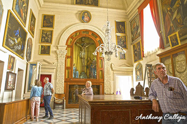 interior of the Rotunda, Mosta, Malta