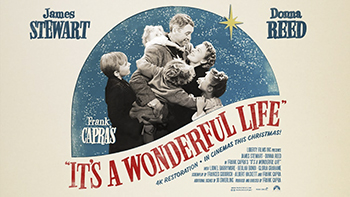 It's a Wonderful Life: George Bailey has so many problems he is thinking about ending it all - and it's Christmas! As the angels discuss George, we see his life in flashback. As George is about to jump from a bridge, he ends up rescuing his guardian angel, Clarence - who then shows George what his town would have looked like if it hadn't been for all his good deeds over the years. (1946)