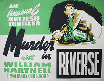 Murder in Reverse: Tom Masterick, a dock worker, is wrongfully convicted of a murder charge. His death sentence is commuted to a long prison term. When released as an old man, he vows to find the real killer. (1945)
