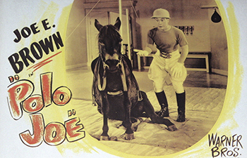 Polo Joe (1936): Despite a severe horse allergy, Joe Bolton pretends to be a passionate polo player in order to win the heart of his horse-loving neighbor.