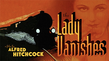 The Lady Vanishes: On a train headed for England a group of travelers is delayed by an avalanche. Holed up in a hotel in a fictional European country, young Iris (Margaret Lockwood) befriends elderly Miss Froy (Dame May Whitty). When the train resumes, Iris suffers a bout of unconsciousness and wakes to find the old woman has disappeared. The other passengers ominously deny Miss Froy ever existed, so Iris begins to investigate with another traveler (Michael Redgrave) and, as the pair sleuth, romantic sparks fly. (1938)