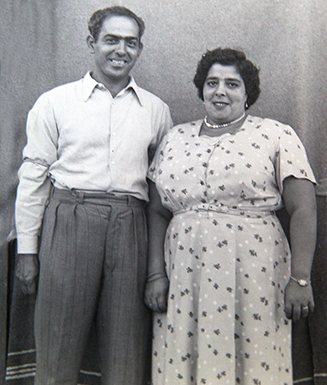 photo of my mother, brother Ziu Zaru, and Zia Barbara. They have visited us in California and Washington many times, and I love them very much. Ziu Zaru served in the British Navy during World War Two and survived three ship sinkings. Zia Barbara loved to make us laugh. She had a fantastic sense of humor.