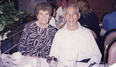 Photo of my father's sister Maria with her husband Carmnu Gauci